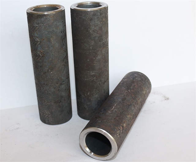 宁城冷挤压钢筋套筒应该怎么样激光打标